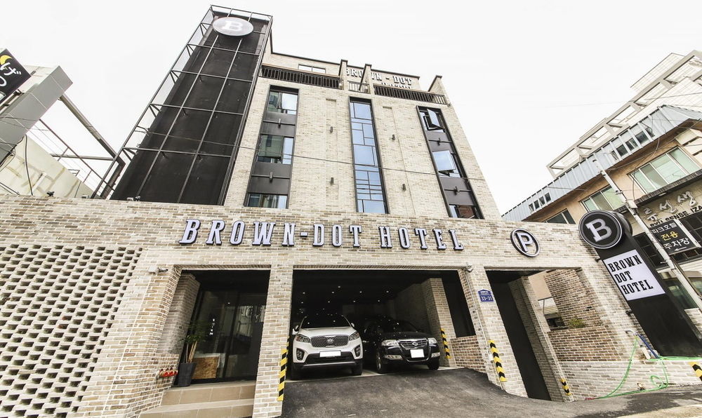 Brown Dot Hotel Gwangan Beach Busan Buitenkant foto